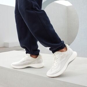 VIVAIAS Unisex Athletic Sneakers Running Walking‎ White Women's Size 8 EU 39